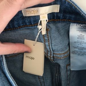 Nwt maje jeans